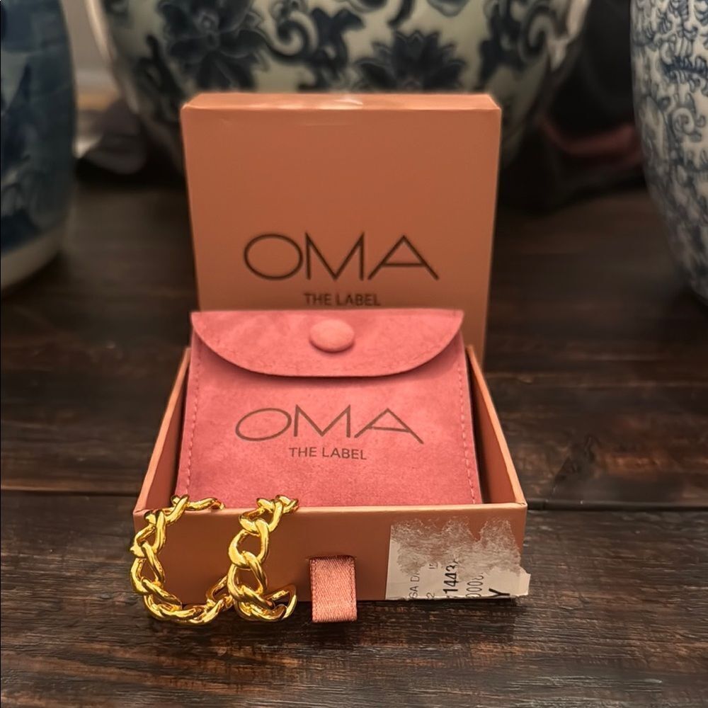 OMA The Label Chainlink Earring (no back)